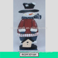 Manufacture in China Wrought Iron Snowman Christmas Ornaments